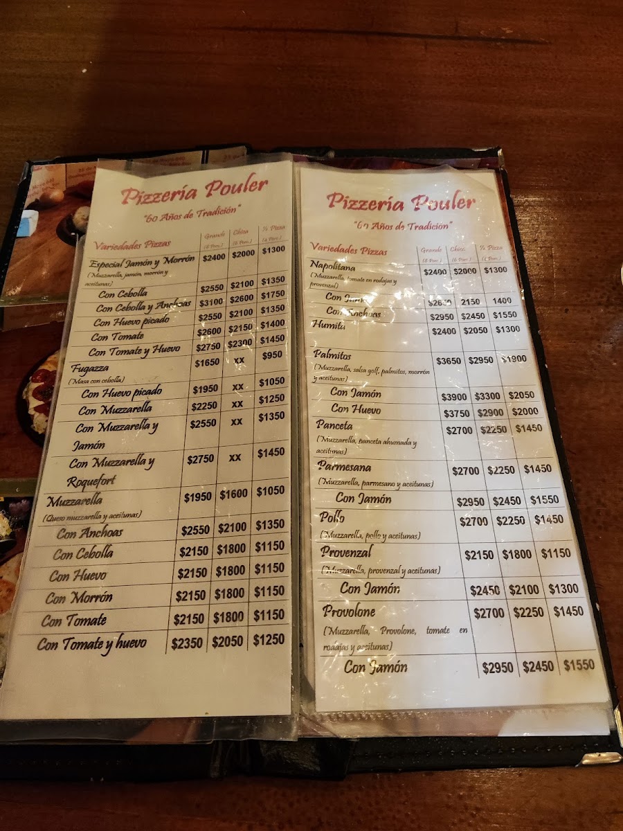 Menu Pizzeria Pouler-1